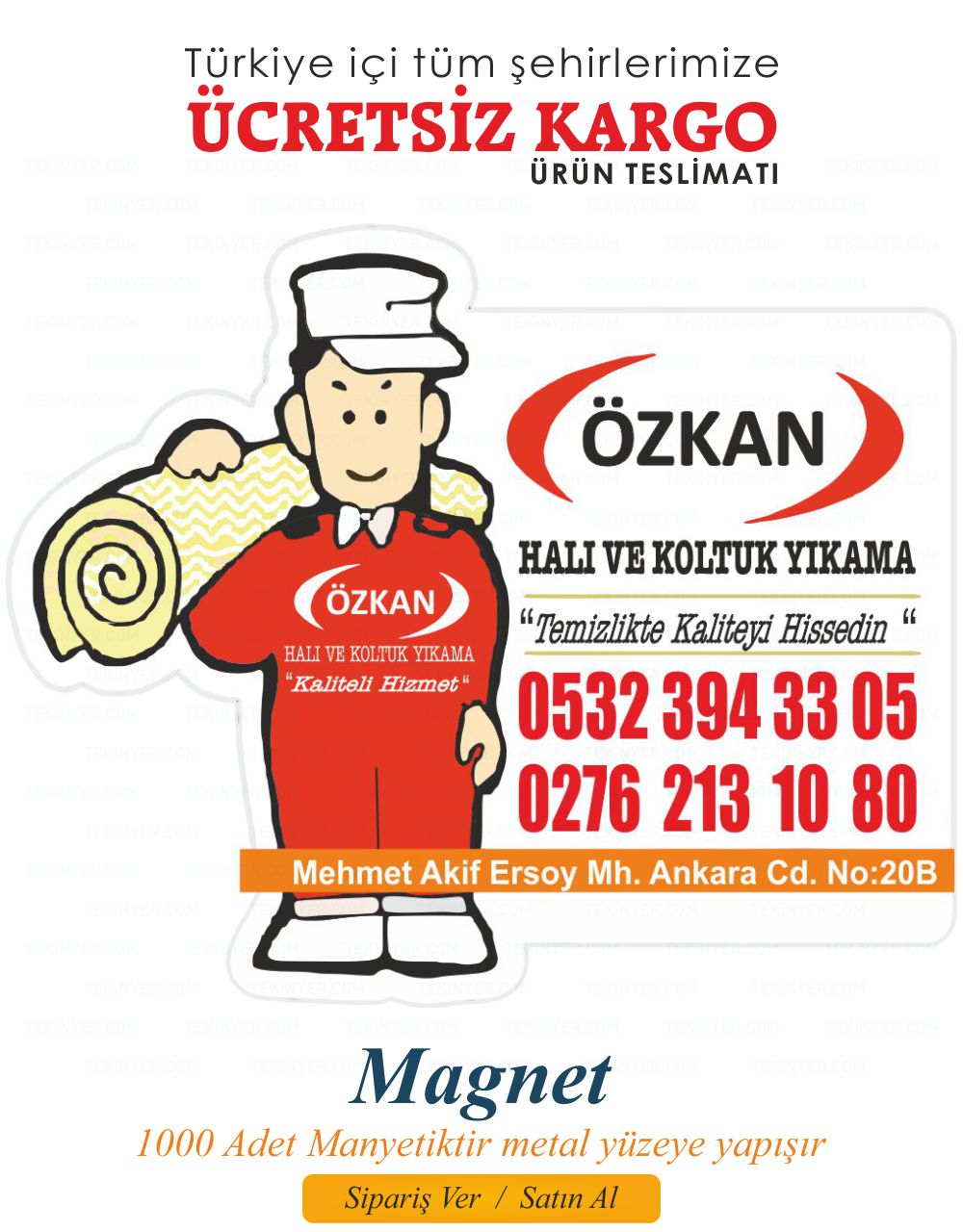 Magnet, Mıknatıslı Kartvizit