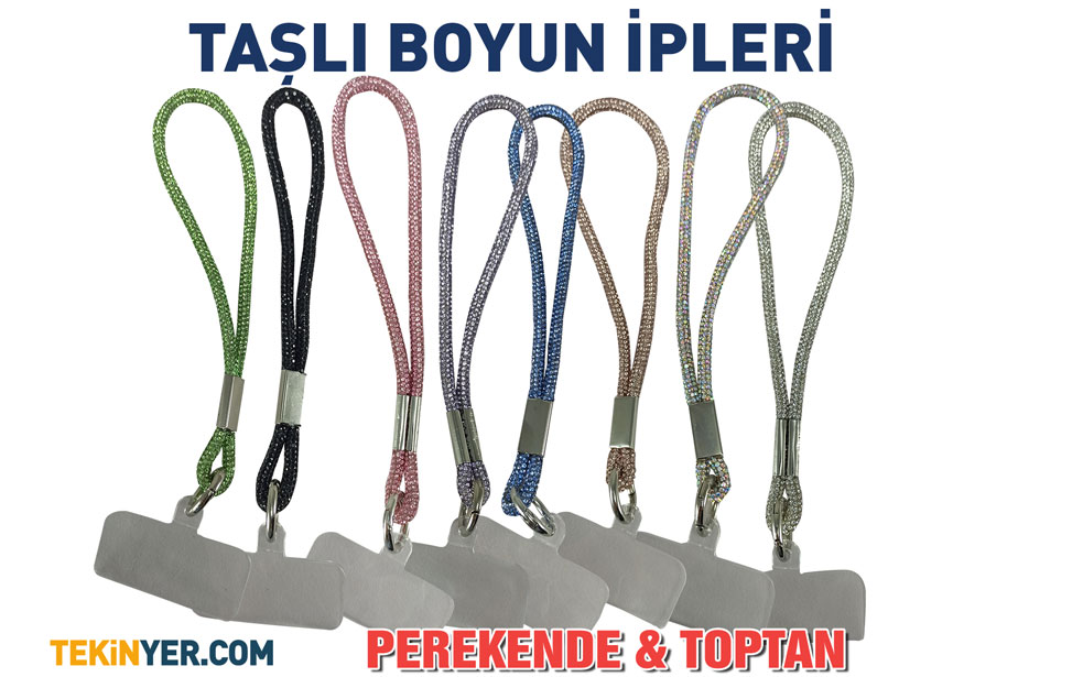 Swarovski Kristal Taşlı Telefon Boyun Askısı Swarovski Kristal Taşlı Telefon Boyun Askısı